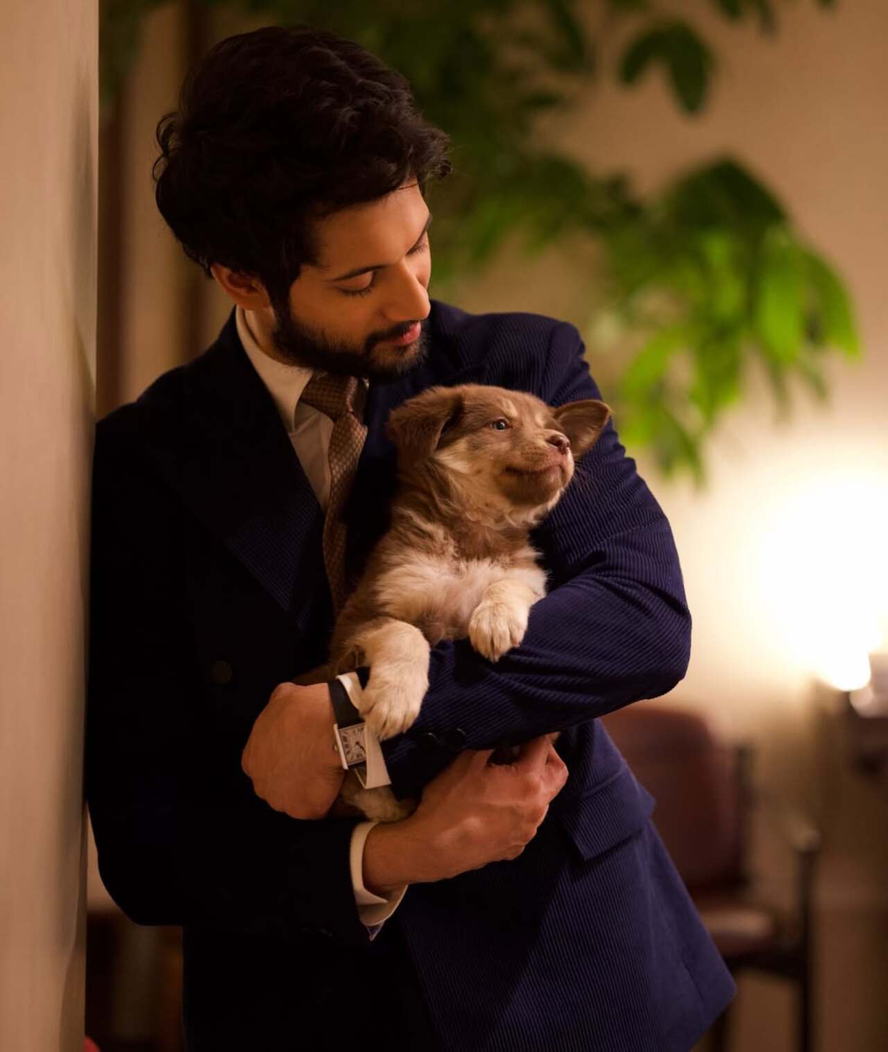 Rohit shares a comforting bond with his pet, Haru, one where love is expressed in stillness, warmth, and simply being together.